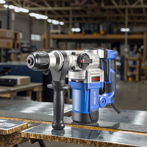 Marteau perforateur rotatif professionnel 220V, briseur électrique pour béton et maçonnerie, moteur sans balais 1350W - Product Image 6