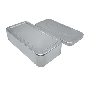 Beautiful Aluminum Medical Storage <b>Box</b> 2-50ml Sterile <b>Tool</b> Disinfection Soaking Container For Medicine Use - Product Image 3