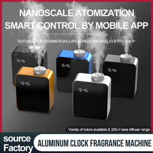 Aluminium Alloy Electric APP-controlled <strong>200ml</strong> Commercial Portable Air Purifying <strong>Aroma</strong> <strong>Diffuser</strong> with Remote Control - Product Image 5