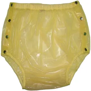 वयस्क निविड़ अंधकार पैंट पुन: प्रयोज्य बच्चे plastik-पैंट निविड़ अंधकार peva/पीवीसी वयस्क प्लास्टिक डायपर कवर