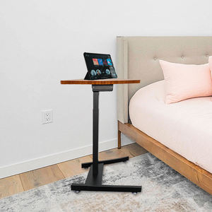 मिलीग्राम छोटे समायोज्य ऊंचाई खड़े डेस्क कॉफी टेबल के लिए लैपटॉप डेस्क घर अस्पताल डॉक्टर चल - Product Image 5