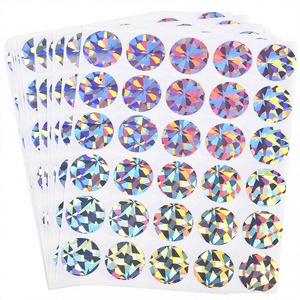 Étiquettes thermiques rondes en PET argenté imperméables de 1,5 pouce avec logo personnalisé, résistantes aux rayures, adhésives, imprimables par transfert thermique direct - Product Image 5