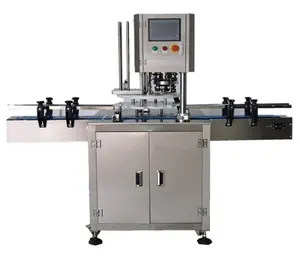 Automatic Single Head Servo Motor Control Tin Can Sealing Closing Machine