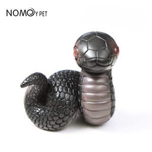 NOMOYPET Niedliche Schildkröte Chamäleon Gecko Schlangen harz Figur Sammler Reptilien Ornamente Statue - Product Image 5