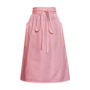 Mezzo grembiule in stile bohémien, alla moda e alla moda e avvolgente grembiule in vita da donna, abbigliamento da lavoro in cotone e lino per studi d'arte - Product Image 1
