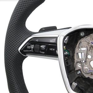 SOON TODA Calefacción para Volante de <span class=keywords><strong>Audi</strong></span> S3 8V/8Y, Compatible con Agarre de Gamuza, Indicadores LED, Diseño Inspirado en Carreras y Sensación de Rendimiento - Product Image 5