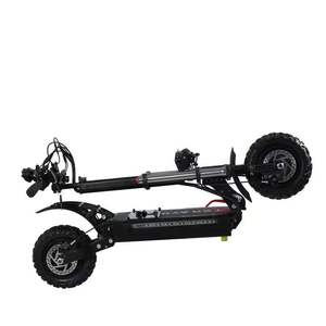 Scooter Eléctrico de Alta Calidad <span class=keywords><strong>con</strong></span> Motor de 6000W para Adultos, Patineta Plegable de Largo Alcance <span class=keywords><strong>con</strong></span> Ruedas de PU, Scooter Eléctrico Chino Económico - Product Image 6