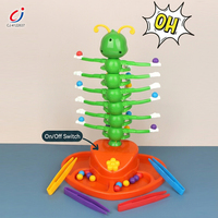 Jouets en plastique Chengji pour petits insectes, animaux électriques vibrant pour enfants, balles colorées rotatives, jeux de société, nouvelle sortie éducative