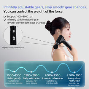 Pistola de Masaje Muscular Desmontable, Pistola de Fascia Portátil Desmontable, Relajación Corporal Completa, Pistola de Masaje Manual para Alivio del Dolor - Product Image 5