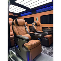 Design innovant Éléments intérieurs de Mercedes Benz Sprinter VIP personnalisés pour intérieurs de fourgonnettes de style moderne Nouveaux sièges d'aviation