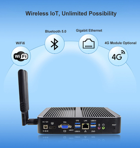 กล่องเล็กคอมพิวเตอร์ AI จอแสดงผลคู่8K มินิพีซีเอาท์พุทป้ายดิจิตอล RK3588ฝังตัวเพื่อการเรียนรู้เชิงลึกแบบไม่มีพัดลม - Product Image 4