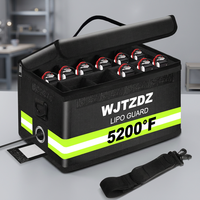 Sac de rangement sécurisé ignifuge et étanche pour batteries au lithium, personnalisé en usine, pour la protection domestique - Modèle 2026