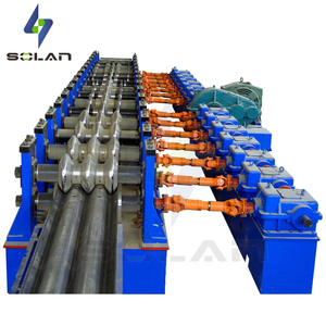 Đường cao tốc guardrail máng xối cuộn tạo thành máy PLC kiểm soát được sử dụng để xây dựng - Product Image 3