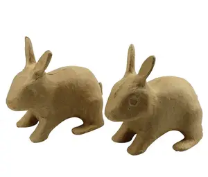 paper mache rabbit craft, paper mache rabbit craft Suppliers and  Manufacturers at