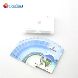 Cartas de jogo profissional máquina de dealer personalizada, cartas para mágicas