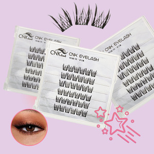 Aoshiman – Faux cils PBT <span class=keywords><strong>sans</strong></span> colle, <span class=keywords><strong>sans</strong></span> colleurs, avec bande en <span class=keywords><strong>coton</strong></span> <span class=keywords><strong>plastique</strong></span>, lot de 6, pour des yeux plus grands et un regard éclatant et attrayant - Product Image 1