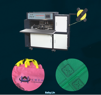 Machine à coudre à ultrasons pour la fabrication de poignées de sacs en Chine, pour la création de boucles de poignées de sacs de shopping.