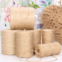 Corde en Jute naturelle de m, String fin pour emballage de boîte cadeau, décoration de jardinage, DIY