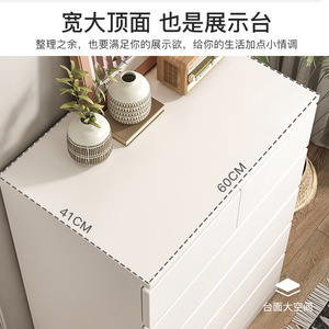 ตู้ลิ้นชัก 5 ชั้น ตู้เก็บของ เฟอร์นิเจอร์ห้องนอน สไตล์ไม้ สำหรับจัดเก็บ - Product Image 4