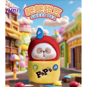 100% Original chino <span class=keywords><strong>Panda</strong></span> <span class=keywords><strong>Mr</strong></span>.Pa Candy serie vinilo felpa colgante cajas ciegas colgantes llaveros 6 unids/caja regalos para niños - Product Image 5