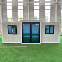 Villa Modulaire Conteneurisée Entièrement Meublée 20FT 40FT, 2 Chambres, Assemblage Rapide, Pliable, Extensible, Maison Préfabriquée Mobile, Alimentée à l'Énergie Solaire