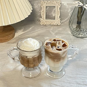 TC Ins Café Sabor Crema Fragancia Vela perfumada Café helado americano Velas de aromaterapia Gradiente Café Vela de cera de soja - Product Image 2