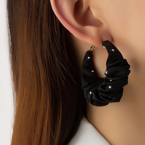 Orecchini Pendenti Lunghi con Perline in Legno a Forma di Fiore, Design di Lusso alla Moda per Donne, <span class=keywords><strong>Gioielli</strong></span> per Matrimoni e Feste - Product Image 5