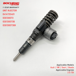 หัวฉีดดีเซล 0414720401 รุ่น 03G130073B สำหรับ Audi A3 A4 A6 VW Golf Jetta Passat Touran เครื่องยนต์ 2.0 TDI BKD AZV - Product Image 1