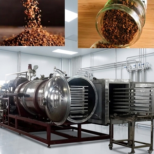 Línea de Producción de Café Instantáneo Automática Llave en Mano KFD, Capacidad de 10-500 kg/h, Voltaje de 380 V, Origen Shanghái, Incluye Tostador y Extractor - Product Image 6