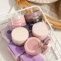 Palette de fards à paupières carrée unique 4 couleurs, OEM, plastique bon marché, marque privée, palette de fards à paupières personnalisée