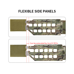 SIVI プレートキャリア グリップル タクティカル モール カマーバンド クイックリリース バックルセット サイドストラップ ベルト Kシリーズ コンバットベスト用 - Product Image 5