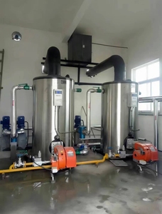 Lò hơi nước nóng đốt gas thẳng đứng nhỏ để sưởi ấm khách sạn 300L 500L 1000L 2000L - Product Image 6