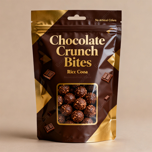 Kantong Stand Pouch Cetak Logo Kustom untuk Permen Lolipop, Multi-layer BOPP/AL/PE, Tahan Air, Anti Lembab, Tahan Lama, untuk Makanan, Permen Karet, Jelly - Product Image 2