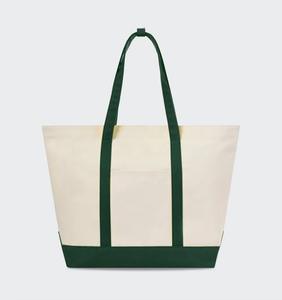 Sac fourre-tout en toile de coton vierge de grande taille pour étudiants et femmes, personnalisable avec logo imprimé, de haute qualité, pour sublimation - Product Image 1