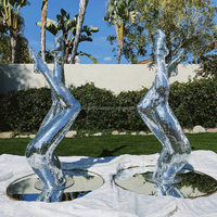 Chuang De Leg de mannequin boule disco 136 cm, avec miroirs scintillants pour vitrine, décoration de club, fête et remise de diplôme
