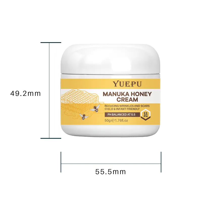 30g Manuka Honey Face Cream Smooths Anti Wrinkle 95% Organic Body Cream Tighten Lines Dry Improve Enhance Beauty