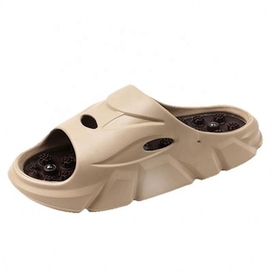 Claquettes de massage unisexes légères à bout ouvert, semelle EVA, dessus en plastique, confortables pour l'extérieur en été - Product Image 3
