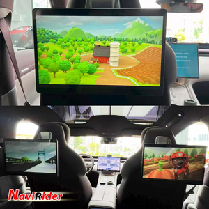 เครื่องเล่นมัลติมีเดียสำหรับเบาะหลัง Xiaomi SU7 YU7 SkyNomad N70 SkyNomad N90 รองรับ Android Auto Carplay พร้อม Wifi ที่พนักพิงศีรษะ - Product Image 1