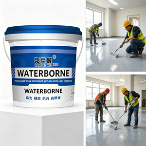 Pintura Epóxica para Pisos a Base de Agua, Revestimiento Acrílico Resistente al Desgaste para Pisos Interiores de Fábrica, Taller, Pisos de Cemento, Antideslizante y Duradero - Product Image 6