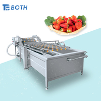 Laveuse de fruits et de légumes 2026 à économie d'énergie, machine à laver et à peler les légumes à feuilles, machine à laver à bulles en gros