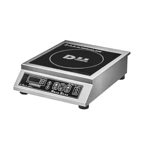 Estufa de horno electromagnético Cocina de inducción comercial eléctrica inteligente de acero inoxidable de alta velocidad para restaurante - Product Image 1