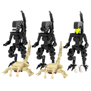 MOC briques MOC1565 337 pièces Alien personnage Mini bricolage blocs de construction ensembles éducatifs enfants jouets - Product Image 4