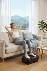 Phenitech Piastra Vibrante di Alta Qualità per Bruciare Calorie, Macchina per Esercizi Quotidiani, Piastra Vibrante per Allenamento - Product Image 6