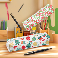 Pochette à stylos de haute qualité, design anime personnalisé, organiseur de papeterie portable, prix de gros, petite commande
