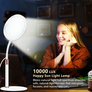 10,000 Lux uv-miễn phí LED sáng trắng liệu pháp ánh sáng đèn có thể tháo rời đứng chăm sóc sức khỏe cho tâm trạng thúc đẩy & giấc ngủ cải thiện - Product Image 3
