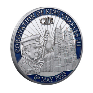 Moneda Conmemorativa de la Coronación Real, Moneda de Metal con Temática del Rey Carlos III, Recuerdo, Decoración, Colección - Product Image 5