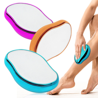 Gomme à cheveux en cristal, épilation et Exfoliation indolores pour femmes et hommes