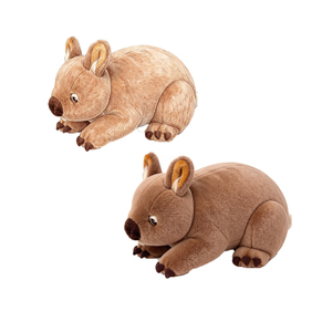 Peluche réaliste Wombat en gros, usine de Yangzhou, OEM ODM, animaux sauvages en peluche, poupées souples, simulation de faune, peluche Wombat - Product Image 2