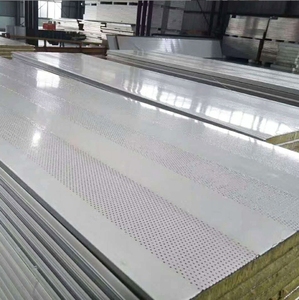 Industrial Moisture- and Fire-Resistant Rock Wool Acoustic Sandwich Panel for Roof Applications - Product Image 4