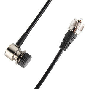 สายเคเบิลป้อน EC-H5เพชรแบบญี่ปุ่น2 3 4 5 6เมตร RG58U 50-3ม. ขั้วต่อโคแอกเซียลกันน้ำตัวผู้สำหรับวอล์กกี้ทอล์กกี้ - Product Image 1